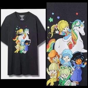 TORRID Plus Size Rainbow Brite Oversized Fit Tunic Tee Tshirt Long